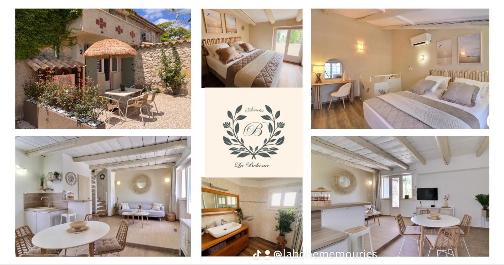 La Boheme Mouries Villa Eksteriør billede